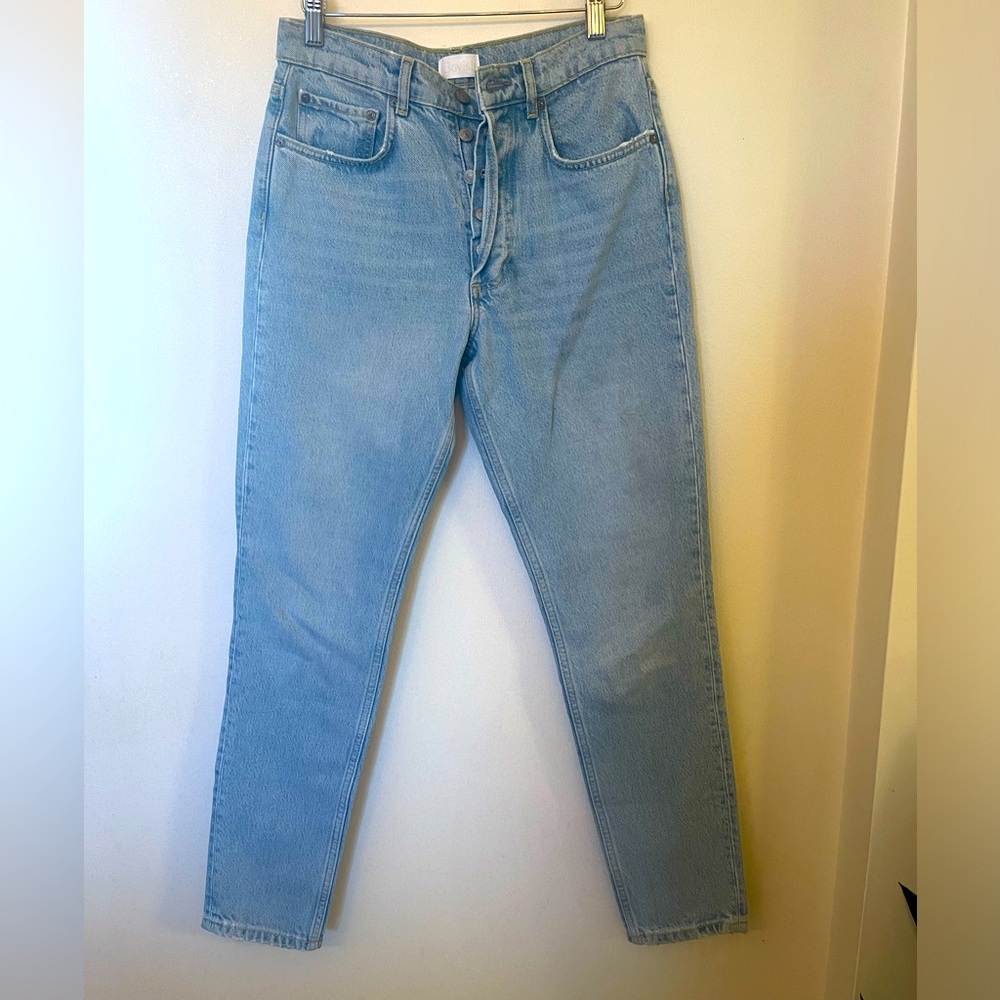 Boyish size 26 jeans. High rise skinny. The Billy fit.
